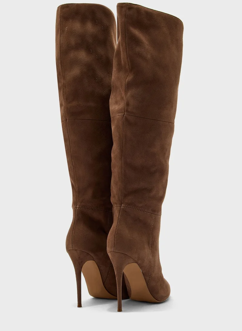 STEVE MADDEN Dakota High-Heel Knee Boots