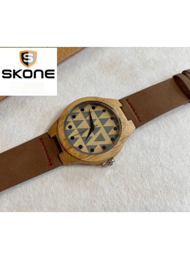 SKONE Each Piece Is A Unique Wooden Dial Watch - Image 1