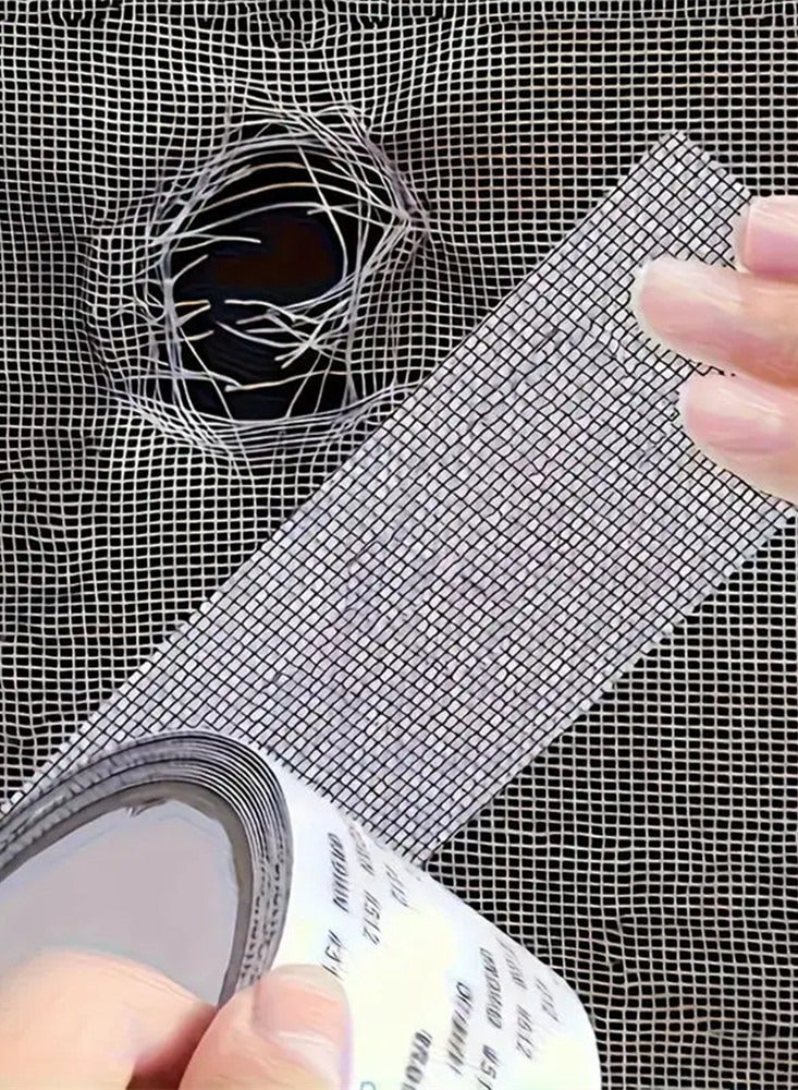 مجموعة إصلاح الشاشة شريط إصلاح الشاشة لشاشة النافذة 5cmx2m تصحيح إصلاح الشاشة النافذة - Image 1
