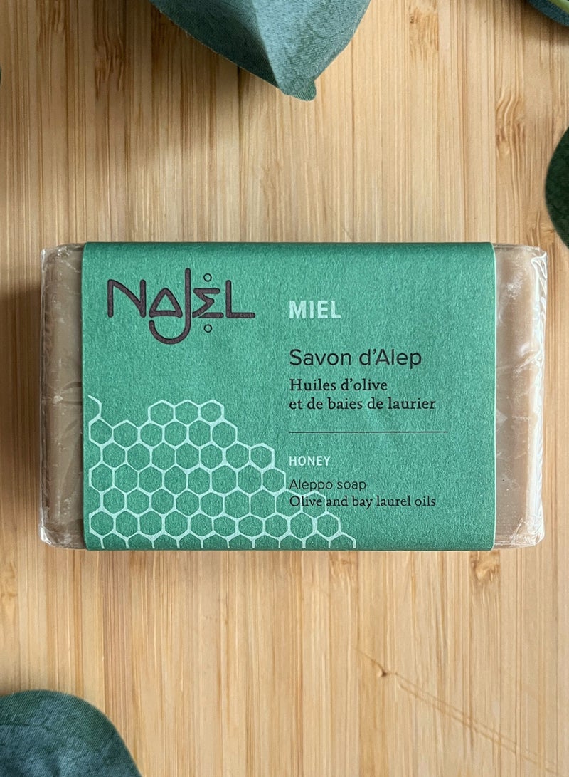 najel صابون حلب للعناية بالبشرة بالعسل العضوي - Image 2