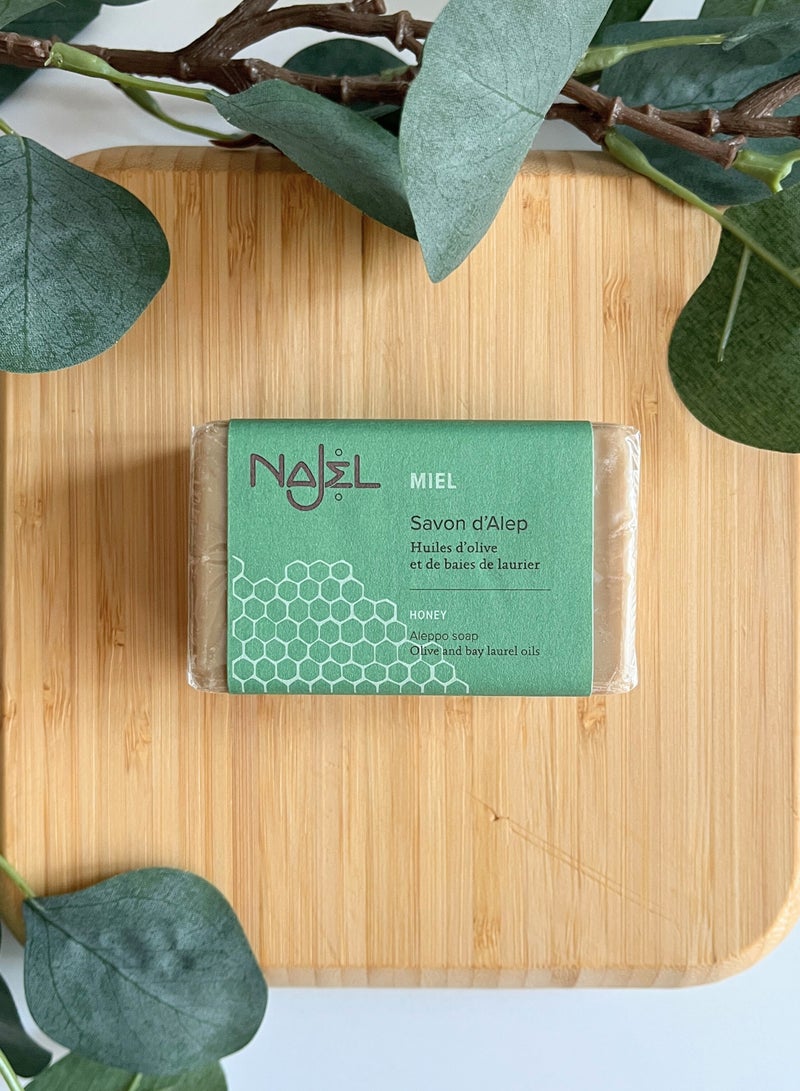 najel صابون حلب للعناية بالبشرة بالعسل العضوي - Image 3