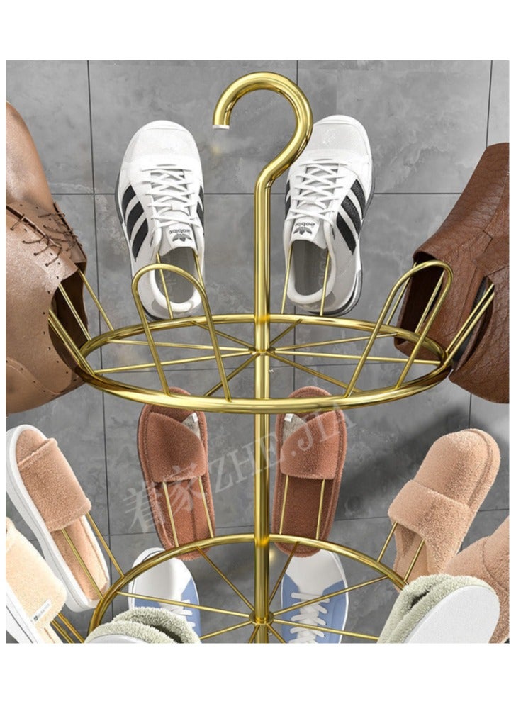Multifunctional shoe rack, multifunctional shoe rack, multi-size shoe rack, 3-layer ring shoe rack - Image 4
