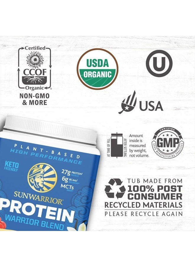 Sunwarrior Vegan Organic Protein Powder Plantbased Mocha 15 Servings  - Image 3