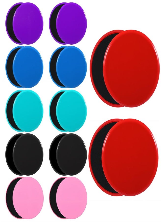 JOUTYFOR 24 Pcs Core Sliders Bulk Exercise Glider Discs Gifts for Group Training Classes Fitness Slider Workout Dual Sided AB Pads for Gym, Home, Yoga, Pilates, Strengthen Abdomen, Burn Fat, Improve Balance - Image 1