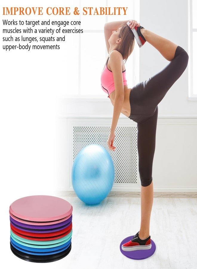 JOUTYFOR 24 Pcs Core Sliders Bulk Exercise Glider Discs Gifts for Group Training Classes Fitness Slider Workout Dual Sided AB Pads for Gym, Home, Yoga, Pilates, Strengthen Abdomen, Burn Fat, Improve Balance - Image 5