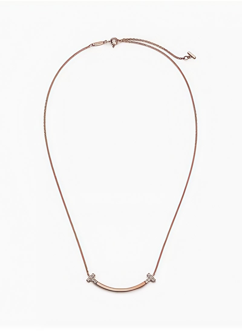 Tiffany & Co. Tiffany T Medium Smile Necklace  - Image 2