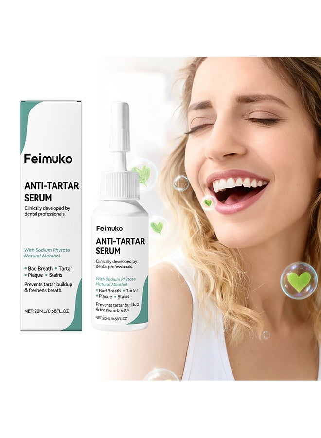 Feimuko Tooth Care Essence Liquid - Cleanses tooth stains, offers a refreshing scent, and provides daily tooth care and cleaning - Image 1