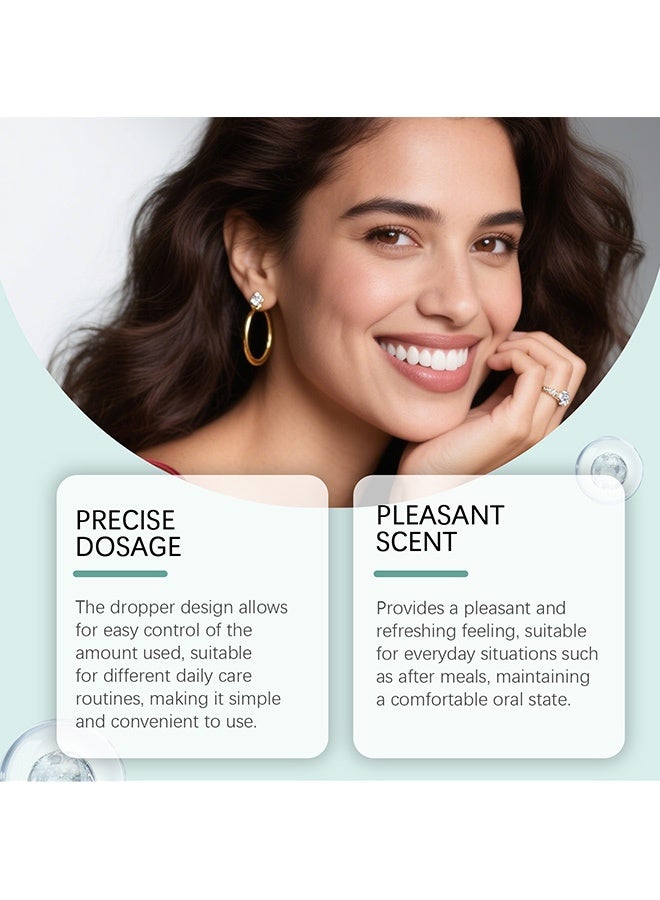 Feimuko Tooth Care Essence Liquid - Cleanses tooth stains, offers a refreshing scent, and provides daily tooth care and cleaning - Image 2