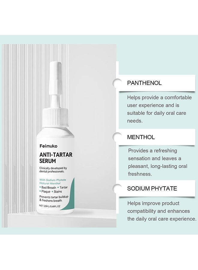 Feimuko Tooth Care Essence Liquid - Cleanses tooth stains, offers a refreshing scent, and provides daily tooth care and cleaning - Image 5