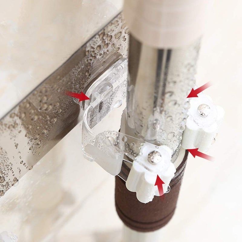 MORGHULIS Mop and Broom Holder Upgraded with Effective Strong Holding 2Pice - Image 5