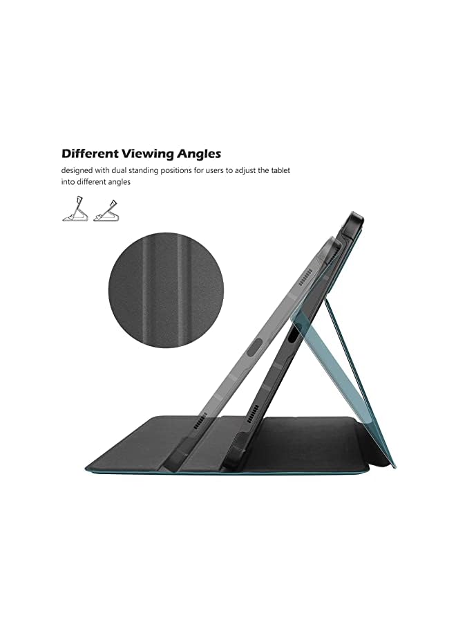 Procases Galaxy Tab S7 11 Case 2020 With S Pen Holder(Sm-T870 T875), Slim Protective Folio Cover For Galaxy Tab S7 2020 Release 11 Inch Sm-T870/T875/T878 -Teal - Image 3