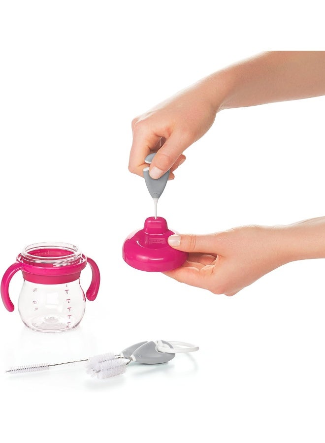 OXO Tot Cleaning Set for Straw & Sippy Cup, Gray - Image 5