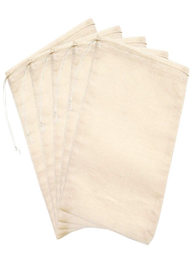 Tayfremn 100Pcs Cotton Drawstring Bags, Reusable Muslin Bag Natural Cotton Bags with Drawstring Produce Bags Bulk Gift Bag Jewelry Pouch for Party Wedding Home Storage(4 by 6 Inches) - Image 3