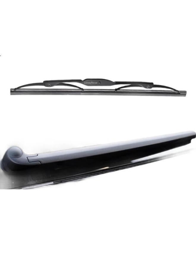 GOODYEAR Rear Wiper Blade For Audi Q7 2006-2015 With Bone Rubber Strip, Old Model Rear Window Wiper Blade - Image 2