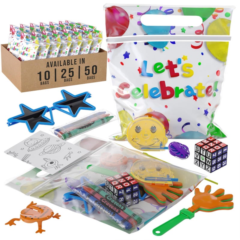 Crown Display Party Favors for Kids 10 Pre Filled Party Favor Bags Fun Goodie Bags Stuffers for Kids with Fidget Toys and Small Toys Goody Bag Stuffers Party Favors for Kids 48 - Image 3