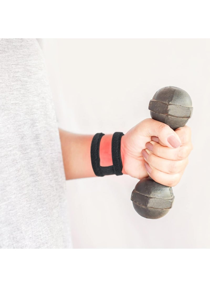 Sweet seven دعامة معصم رفيعة قابلة للتعديل لتخفيف تمزق TFCC والألم - مثالية لإصابات TFCC، ضغط الوزن، التمارين - مقاس واحد يناسب الجميع - Image 3
