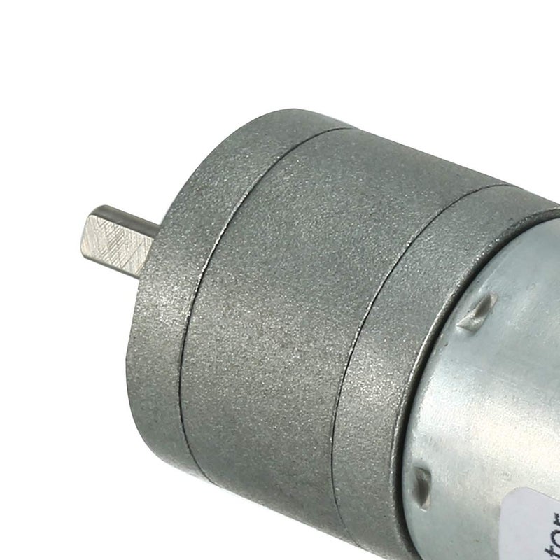 12V DC 120RPM Electric Gear Motor With 4mm Shaft Speed Reduction Gearbox - Image 5