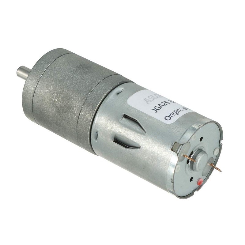 12V DC 120RPM Electric Gear Motor With 4mm Shaft Speed Reduction Gearbox - Image 4