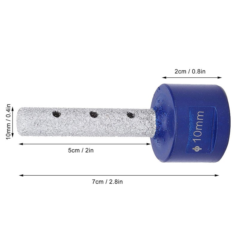 Multi Size Diamond Hole Saw, Brazed Technology, Versatile for Marble Granite Ceramic Tile, Professional Hole Enlargement, Grinding Tool (10cm) - Image 3