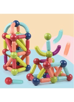 Generic 25 Pcs 3D Magnet Building Toys - Magnetic Building Sticks Blocks Toy - STEM Educational Construction Toys - Learning Boys Girls Toys Age 3+ - Birthday Gift  - Image 2