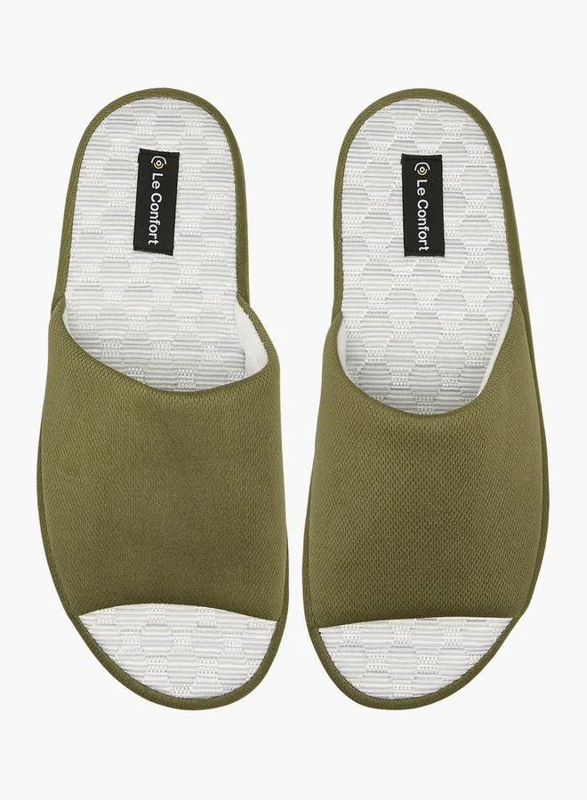 Le Confort Men Slip-On Bedroom Slippers