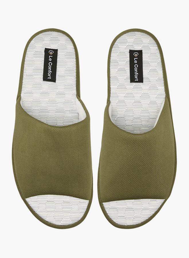 Le Confort Men Slip-On Bedroom Slippers - Image 1