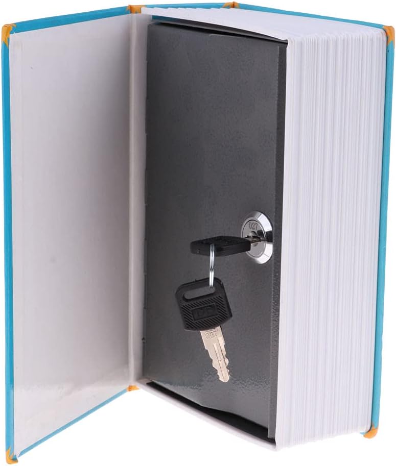 klarako Dictionary Safe Book Diversion with Combination Lock, Secrect Hidden Lock Key Box Set  key Stars, 180x115x55m - Image 1