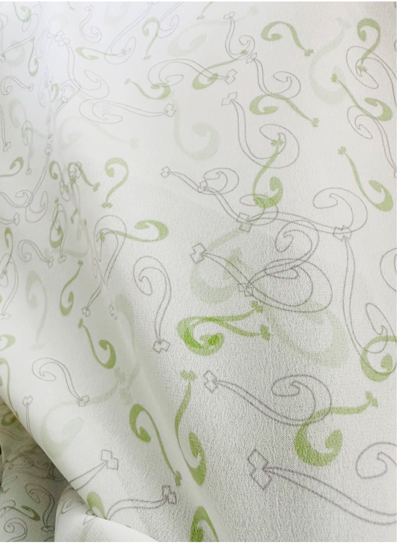 Bariz Long house Sheila - chiffon material - adult size (2x1.5m 