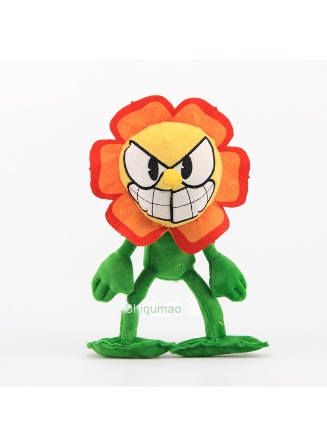 Demon Boss King Dice Head Mug Figurine 