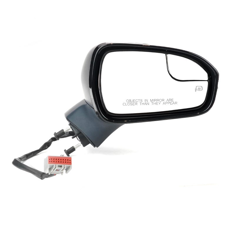 Dexepe Passenger Side Mirror Compatible with Ford Fusion Sedan 20132016 S SE Hybrid Rear view with Power Heated Turn Signal Puddle Lights Blind Spot Mirror Replace DS7Z17683BA Right Unpainted