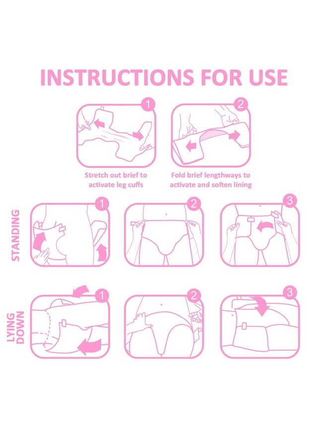 ليتل فور بيج حفاضات للكبار مطبوعة 2 قطعة بيبي كيوتيز (كبير جدًا 4856) - Image 4