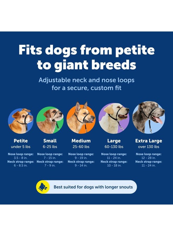 PetSafe Gentle Leader No-Pull Dog Headcollar - The Ultimate Solution to Pulling - Redirects Your Dog's Pulling For Easier Walks - Helps You Regain Control - Large, Royal Blue - Image 5