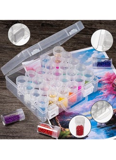 Y&D Diamond Painting Storage Boxes - 30 Grids Clear Large Bead Organizer Case for Beads, Seeds, Glitter and Rhinestones Art Accessories  - Image 4