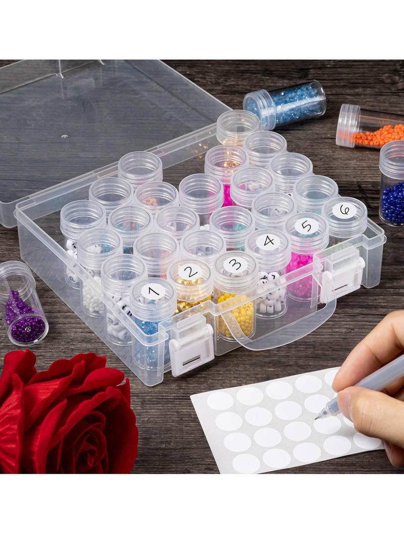 Y&D Diamond Painting Storage Boxes - 30 Grids Clear Large Bead Organizer Case for Beads, Seeds, Glitter and Rhinestones Art Accessories  - Image 2