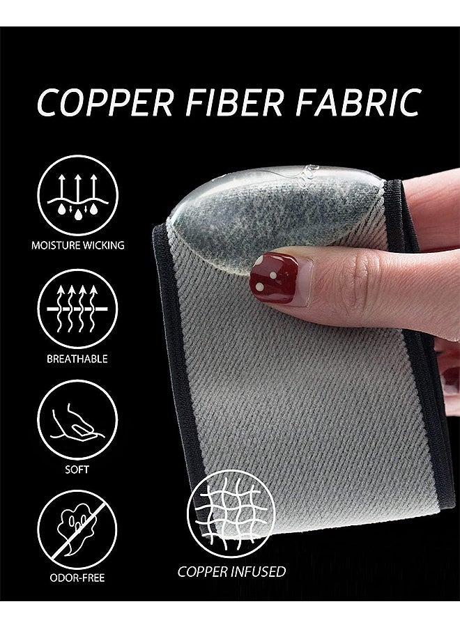 SOUTH MOON Orthopedic Insoles, Orthotic Arch Support for Women and Men, Sports Bandage Orthotics for Feet Pain Relief Swelling Foot Care Flat & Fallen Arches High Arch (Black) - Image 4