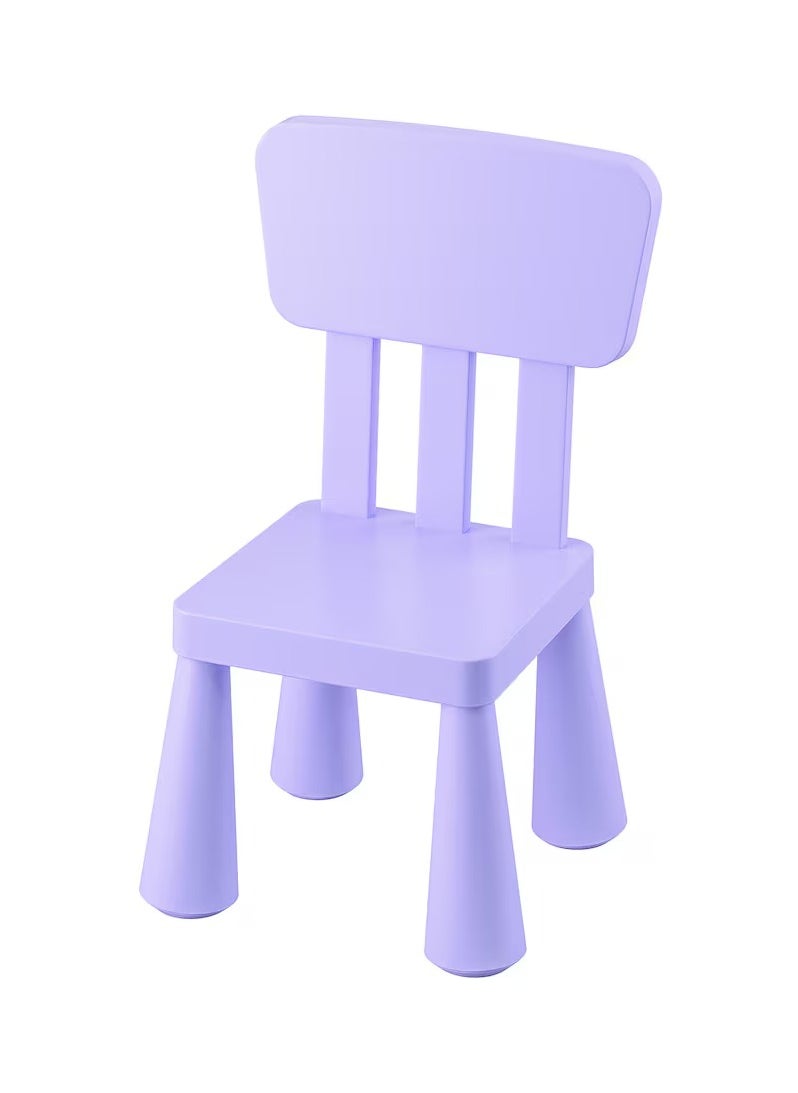 Plastic Indoor/Outdoor Children's Chair, Lilac - pzsku/Z36D2AB2C2A10D1F741DFZ/45/_/1733946672/6106772f-23d5-4bab-908e-f5dcc69ae810