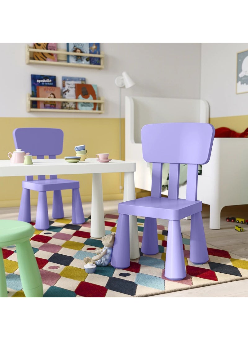 Plastic Indoor/Outdoor Children's Chair, Lilac - pzsku/Z36D2AB2C2A10D1F741DFZ/45/_/1733946683/cc3d529a-f948-4380-bce5-13b07689ce48