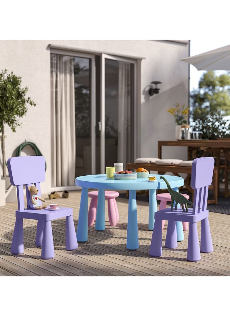 Plastic Indoor/Outdoor Children's Chair, Lilac - pzsku/Z36D2AB2C2A10D1F741DFZ/45/_/1733946692/d816e377-0dfa-419a-b094-c192034e5e34