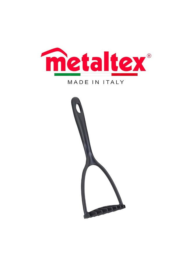 Metaltex هراسة بطاطس ميتالتكس نايلون رابد 28 سم، هراسة آمنة غير لاصقة مقاومة للحرارة للبطاطس والخضروات، أداة مطبخ متينة - Image 1