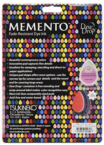 Tsukineko "Sorbet Scoop Momento Inkpad Set-Pack of 12 - Image 2