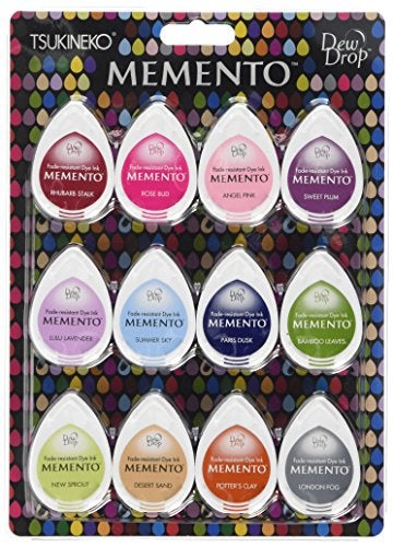 Tsukineko "Sorbet Scoop Momento Inkpad Set-Pack of 12 - Image 1
