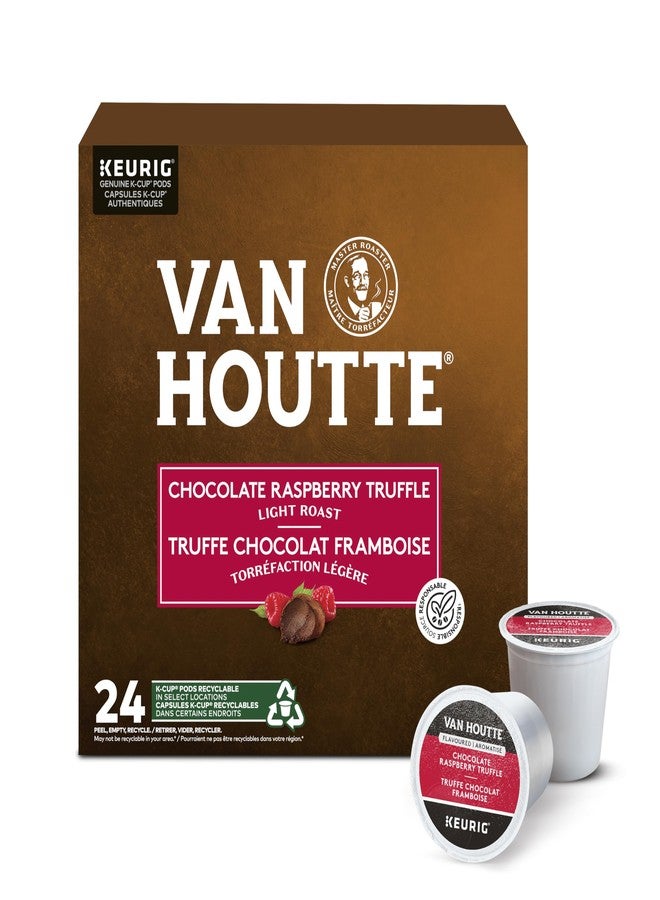 Van Houtte Raspberry Chocolate Truffle Coffee, K-Cup Portion Pack for Keurig Brewers (24 Count) - Image 1