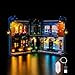 LocoLee Lighting kit Compatible with Lego 10351 Sherlock Holmes Book Nook No Model Only Light LED Accessories Compatible with Lego Icons Bookshelf Decoration Standard Version - Image 2