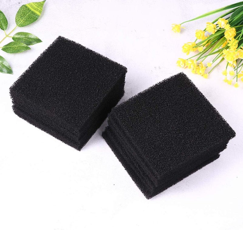 12pcs Compost Bin Filters Compost Pail Bucket Replacement Charcoal Filters Activated Carbon Compost Bin Filter Refill(Square) - Image 2