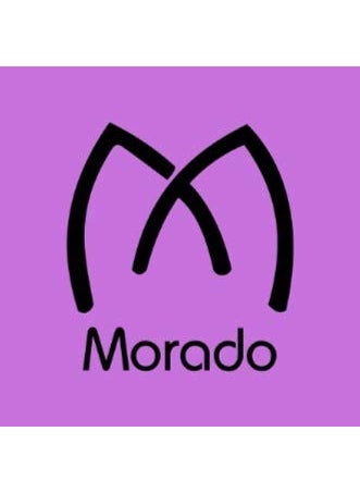MORADO MORADO Glace Cotton Floral 160 TC Double Panda Bedsheet with 2 King Size Pillow Covers Black and White 90 X 100 Inches  - Image 2