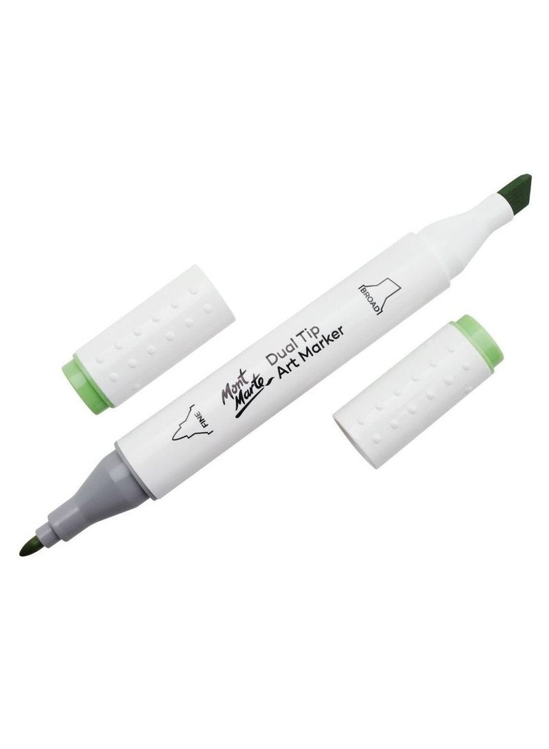 Mont Marte Dual Tip  Premium Art Marker Lime Green - Image 1