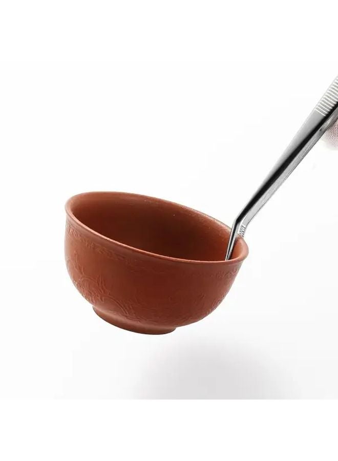 Stainless Steel Serrated Tip Tweezers Square Box 15 Clips Multi Functional Home Tool - Image 5