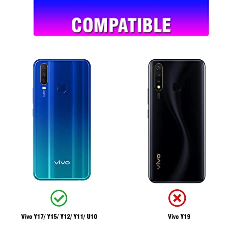 LIRAMARK Silicone Soft Back Cover Case for Vivo Y17 / Y15 / Y12 / Y11 / U10 (Blue) - Image 2