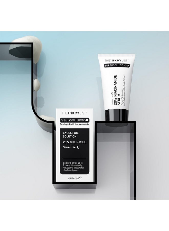 The Inkey List The INKEY List SuperSolutions Niacinamide 20% Serum, Helps with Healthy-Looking Skin Texture, Pores and Balancing Excess Oil, Skin Barrier Protection 1.01 fl oz  - Image 4