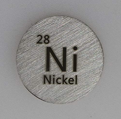 PFS Nickel (Ni) 24.26mm Metal Disc 99.9% Pure for Collection or Experiments - Image 4